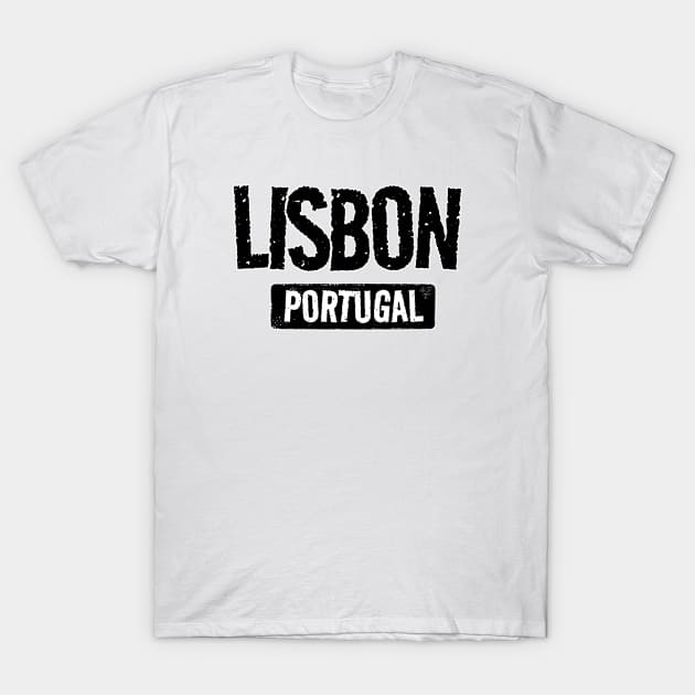 Lisbon Portugal T-Shirt by Wilcox PhotoArt